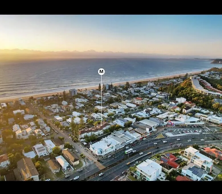 Stylish Beachside 1Br Apartment Gold Coast 0*,  Austrália